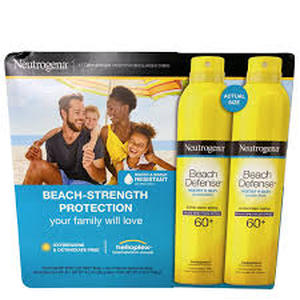 lot 154 image: Neutrogena Water & Sweat Resistant Total Net WT 17.0OZ