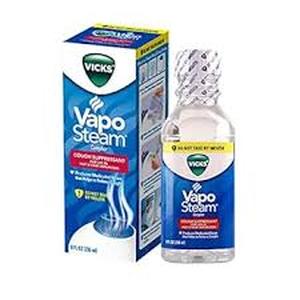 lot 165 image: Vicks VapoSteam Cough Suppressant Liquid 8 oz (Pack of 4)