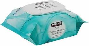 lot 188 image: Set of 2 Kirkland Daily Makeup Remover Towelettes, 30pk