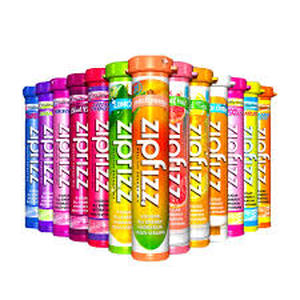 lot 189 image: Zipfizz Multi-Vitamin Energy Hydration Drink Mix, 47 Tubes