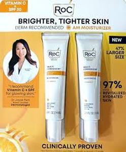 lot 169 image: ROC Vitamin C  SPF 30 AM Moisturizer 2.5 fl oz (74ml) x 2