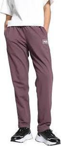 Puma Womens Track Jogger Pants-Medium-Dusty Plum