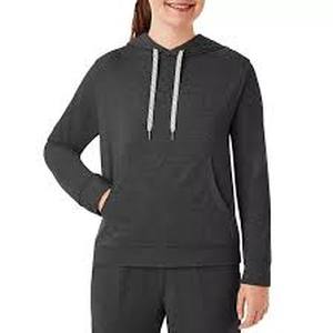 MEMBERS MARK FAVORITE SOFT HOODIE-Large-Black Soot Heater