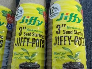 48 ct 3 Seed Starting Jiffy Pots...