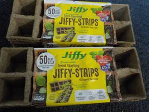 100 Jiffy Seed Starting Jiffy-Strip...
