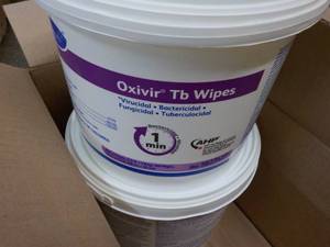 4 x 6.7 lb. Diversey Oxivir TB Wipe...