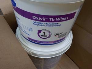 4 x 6.7 lb. Diversey Oxivir TB Wipe...
