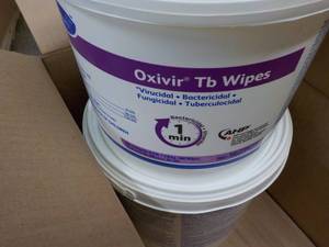 4 x 6.7 lb. Diversey Oxivir TB Wipe...