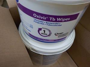 4 x 6.7 lb. Diversey Oxivir TB Wipe...