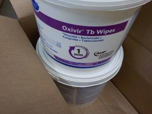 4 x 6.7 lb. Diversey Oxivir TB Wipe...