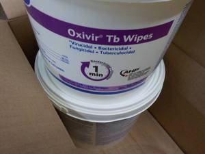 4 x 6.7 lb. Diversey Oxivir TB Wipe...