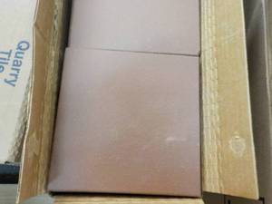 13 boxes Quarry Tile...
