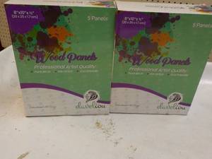 10 ct 8 x 10 Daveliou Panels with ...