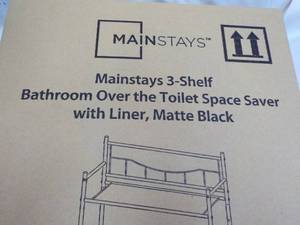 Mainstays 3 Shelf Bathroom Over the...