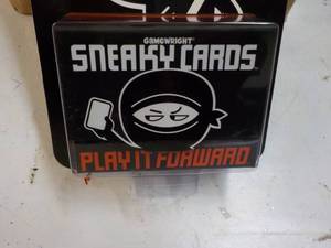 16 Gamewright Sneaky Cards- great s...