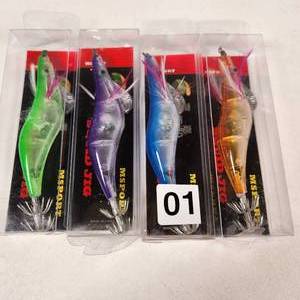 Squid Jig  Four different colors
