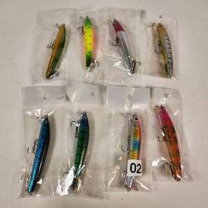 New 8 Fishing Lures
