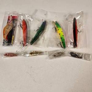 Lot Of 9 Lures