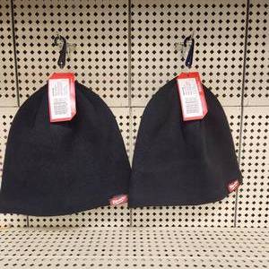 Lot Of Two Black New Milwaukee Knit Caps Hats