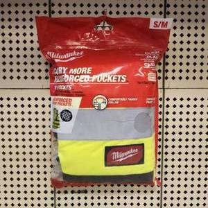 New Milwaukee SM Work Vest 15 Pockets Comfortable Padded Colar