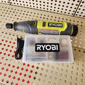 Ryobi Dremel Tool Rechargeable Open Box Excellent Condition