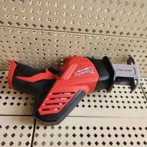 Milwaukee Hackzall Reciprocating Saw 2420-20 12 V Open Box Tested Work Great Condition