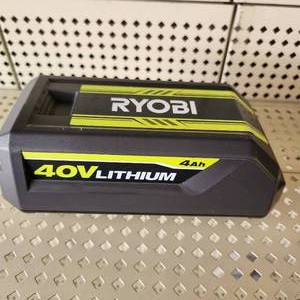 Ryobi 40V Lithium 4Ah Battery OP40404VNM Tested Works Excellent Condition