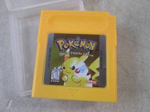 lot 1 image: (CNTR) Pokemon Yellow Version Ninte...