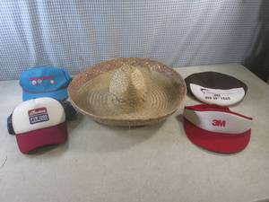 lot 89 image: (A-2T) Sombrero and Other Caps...