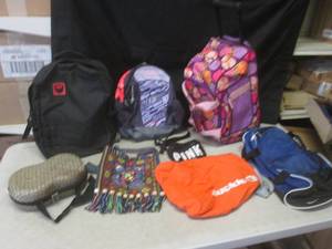 lot 99 image: (EW6) 2 Packpacks, Travel Bag and O...