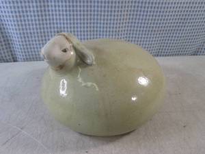 lot 153 image: (FS) Vintage Sheep Figure Pottery 1...