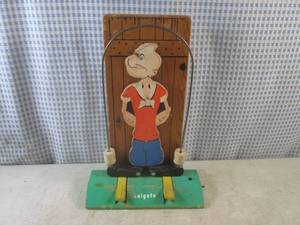 lot 156 image: (FS) Vintage Holgate Popeye Wooden ...