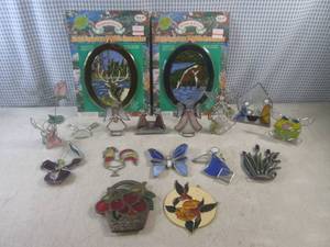 lot 159 image: (CSB) Assorted Stained Glass Candle...