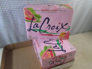 lot 178 image: (C-1) 2 - 12-Packs of La Croix Guav...