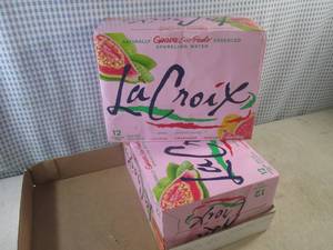 lot 179 image: (C-1) 2 - 12-Packs of La Croix Guav...