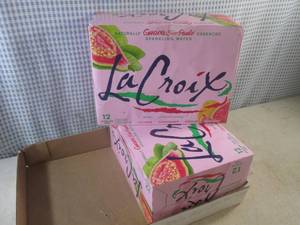 lot 180 image: (C-1) 2 - 12-Packs of La Croix Guav...