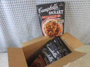 lot 185 image: (B-1) 6 Pouches of Campbells Sauce...