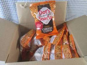 lot 201 image: (B-4) 10 Bags of Dots Baked Cheese...