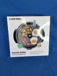 Chefman 12 Nonstick Round Electric Skillet