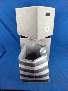 3 Folding Storage Boxes