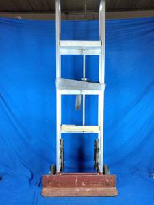 DAYTON Corrosion-Resistant Aluminum Appliance Hand Truck 60 in x 24 in x 11 in, Steel, Ratchet
