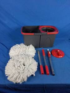 Twirl N Swirl Double Bucket Spin Microfiber Mop