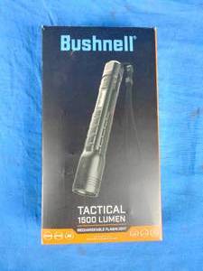 Bushnell 1500-Lumen Rechargeable Tactical Flashlight