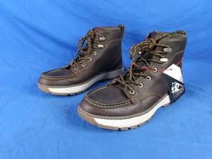 Rocky Mens 6 Rebound Wedge Waterproof Boot, Size 10 Brown