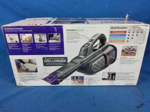 BLACKDECKER AdvancedClean Dustbuster Cordless 20V Pet Hand Vacuum