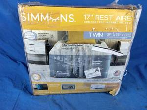 Simmons Rest Aire 17 Air Mattress - Queen