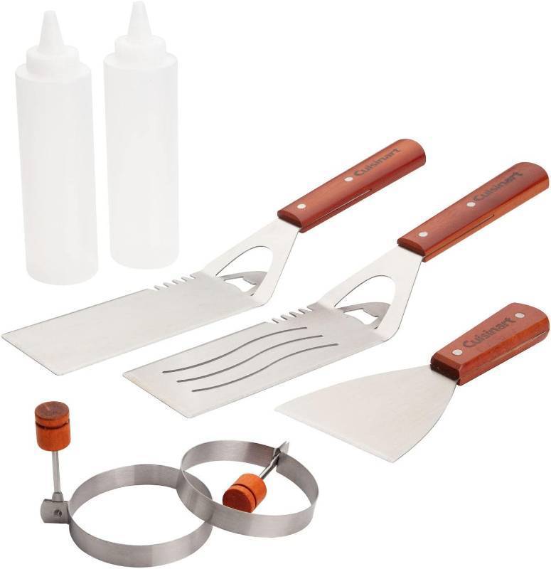 lot 280 image: NEW Cuisinart 7-Piece Griddle Tool Set