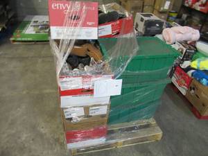 lot 101 image: Pallet of Store Overstock Store and Ecommerce Product and Returns - Used Winter Shoes