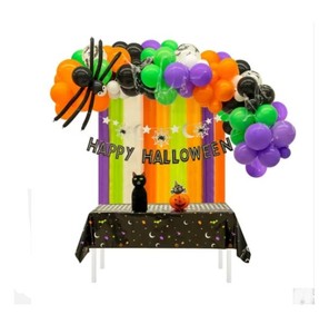 lot 105 image: Pallet of NEW Store Overstock  - Over 75 Halloween Party Kits