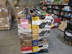 lot 121 image: Pallet of Unprocessed USED Power Tools - Over 100 Power Tools